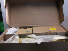 Schlage Camelot Bright Brass Double Cylinder Handleset Lever Deadbolt