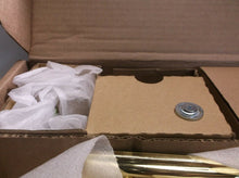 Schlage Camelot Bright Brass Double Cylinder Handleset Lever Deadbolt