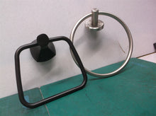 LOT OF 2 TOWEL HOLDERS NO HARDWARE OR BRACKETS