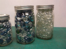 lot of 3 jars of crafting stones