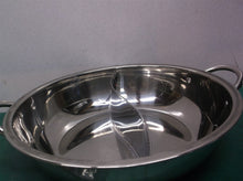 30cm Stainless Steel Shabu Hot Pot Cookware with Glass Lid S-type Separator