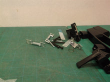 assorted lot of screen door handle parts