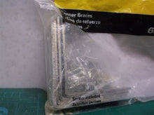 Stanley S838-987 S756-371 Corner Braces 2-1/2 By 5/8" Zinc Plate