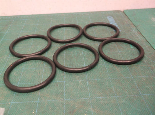 (6) 568-329 O-ring Cross-section 0.21 ID 2 OD 2-3/8 Height 3/16
