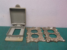 lot of 3 outlet covers no hardware