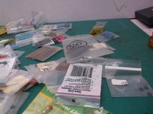 Assorted lot of dart parts