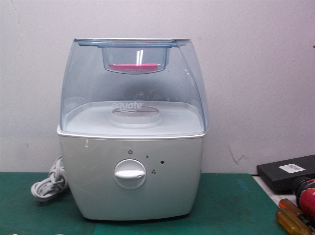 Equate Invisible Cool Mist Humidifier Model EQ 2119-UL White no filter