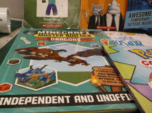 assorted lot of 9 different children's books Avengers Pokemon Minecraft