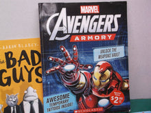 assorted lot of 9 different children's books Avengers Pokemon Minecraft