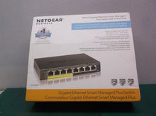 Netgear 8 Port Gigabit Switch with 4 POE GS108PE-300NAS