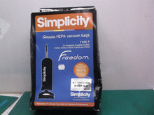 6-Pc Simplicity Genuine HiFlow HEPA Bags 4 Freedom/Riccar F3300 F3400 F3500-600