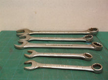 Lot 5 wrenches (2) 1/2 (2) 11/16 22mm