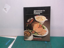 Adventures in Microwave Cooking 1983 Montgomery Ward Hardcover Vintage