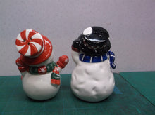 snow man salt & pepper shaker