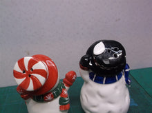 snow man salt & pepper shaker