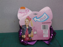 Jojo Siwa Halloween Hair Bow Clip Purple Sequin Cat Light Up LED Ribbon Girls 6"