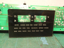 control panel w glass plate from a KALORIK AFO 46045 SS MAXX Digital Air Fryer