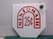 Lid & lock from a Mint O Patty .25 Vending Machine Candy Mint Dispenser