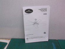 manual for a Harbor Breeze Caratuk River 52-in LED Ceiling Fan
