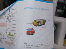 5000W Air Diesel Heater 5KW 12V Silencer for Trucks Motor-Homes Bus