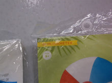 Lot of 2 14" beach balls