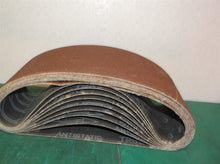 80 Grit Sanding Belt, 3 in. x 18 in. 9 Pack