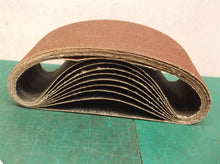 80 Grit Sanding Belt, 3 in. x 18 in. 9 Pack