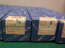 9/16 5/8 11/16 3/4 13/16 7/8 15/16 1" Reduced Shank HSS Drill Bit 1/2" Shank SET