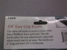 1537 Easy Grip Knobs 3/8" x 16 x 4" long (2 each)