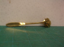 gold plated spoon