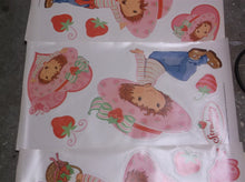 Lot of 4 strawberry shortcake sticker sets