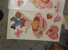 Lot of 4 strawberry shortcake sticker sets