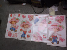 Lot of 4 strawberry shortcake sticker sets