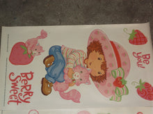 Lot of 4 strawberry shortcake sticker sets