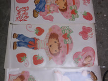 Lot of 4 strawberry shortcake sticker sets