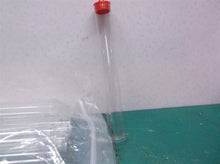 lot of 12 6" x 3/4" specimen tubes with caps
