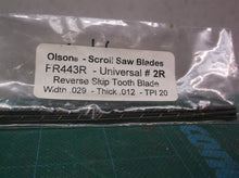 lot of 2 Olson FR443R BLADE 2r 20T