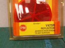 Peterson 3 In. Dia. Round Red Quick-Mount Reflector V475R