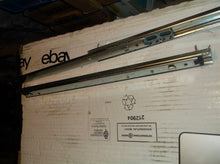 (2) 18" collapsed 29" fully extended ball bearing drawer slides no hardware