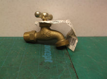 B & K Hose Bibb, Standard, Brass, 1/2 Mp X 1/2 Internal Solder X 3/4-in. Hose