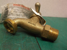 B & K Hose Bibb, Standard, Brass, 1/2 Mp X 1/2 Internal Solder X 3/4-in. Hose