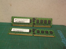 LOT OF 2 micron MT9HTF6472PY-667F1 512MB PC2-5300P-555-13-F0 DDR2 RAM