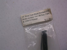 10" wrist type blade polished s/s works on most 1941/48 pass. cars