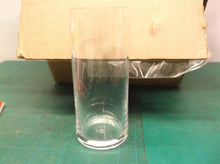 lot of 6 red co. cylinder glasses