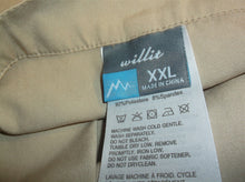 Willit Women's Running Hiking Performance Shorts Size XXL Tan Athletic