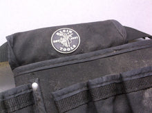 Klein Tools 5720 Powerline Series Electrician Tool Pouch, Black, with belt