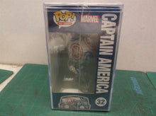 FUNKO POP! Art Series #32 Patriotic Age Captain America Target Ex. w/ Hard Case