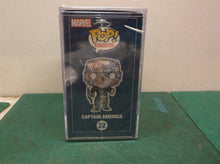 FUNKO POP! Art Series #32 Patriotic Age Captain America Target Ex. w/ Hard Case