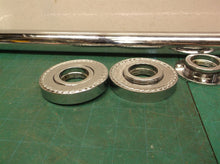 chrome 18" grab bar no hardware