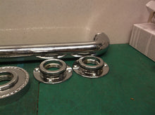 chrome 18" grab bar no hardware